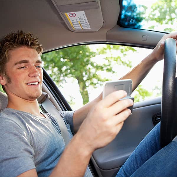 Teen Texting while Driving